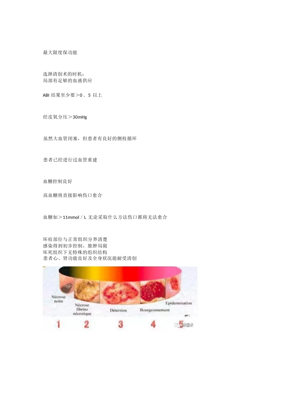 糖尿病足清创的 原则及方法_第4页