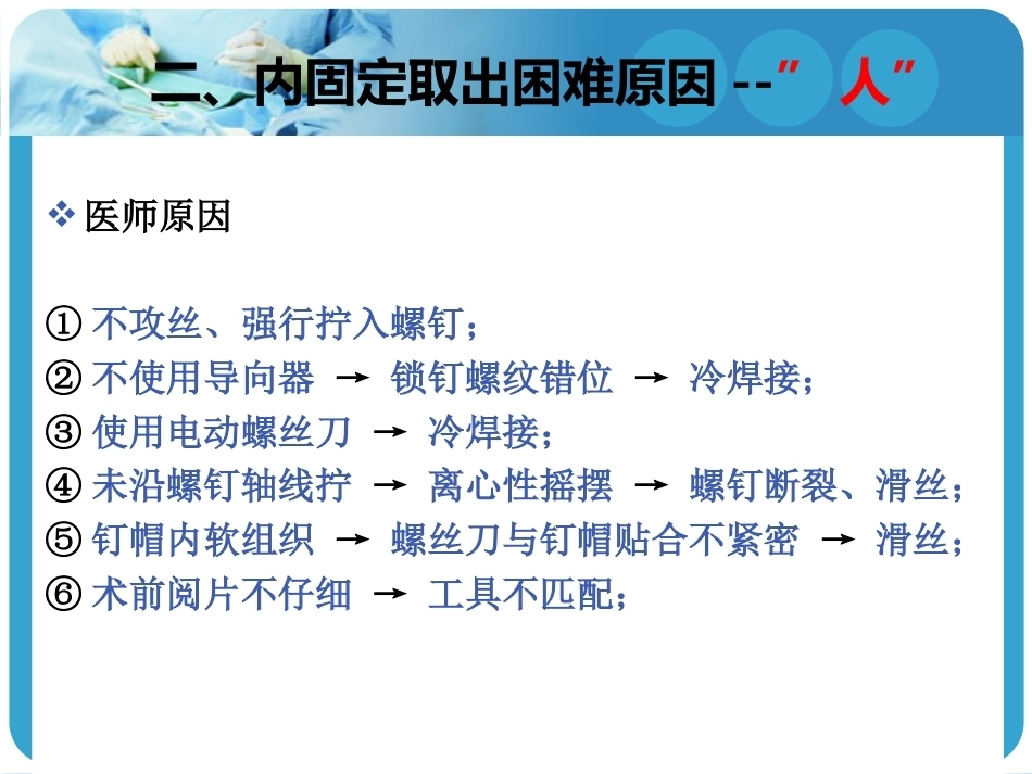 困难内固定装置取出技巧2_第4页