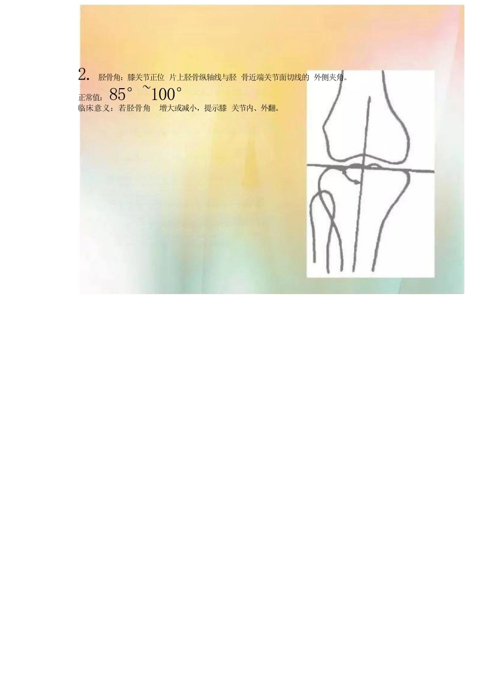 28.骨科常用的一些角度参数_第15页