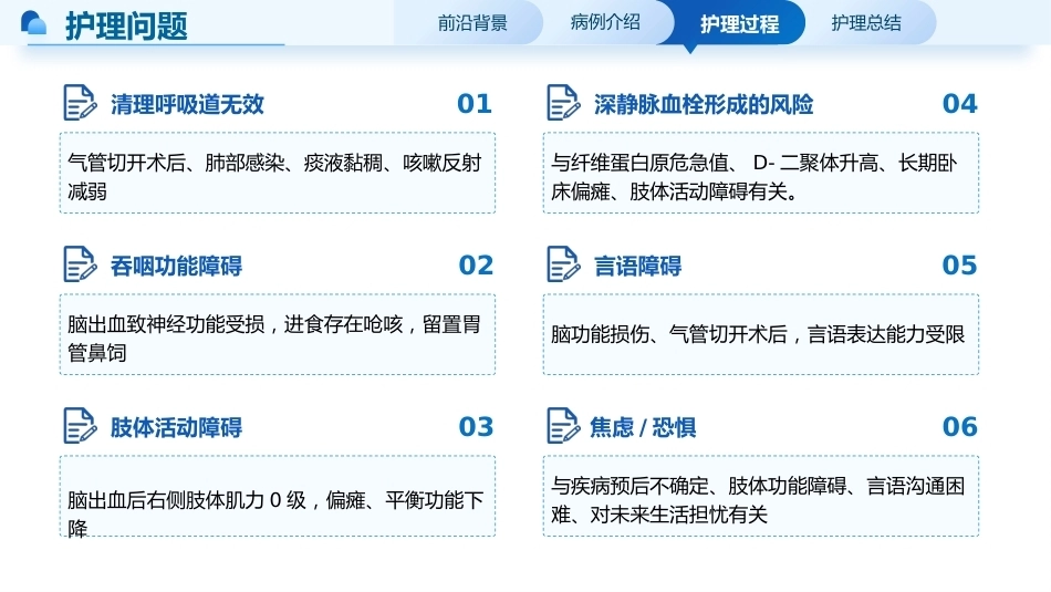 一例脑出血恢复期伴肺部感染患者的个案护理_第10页