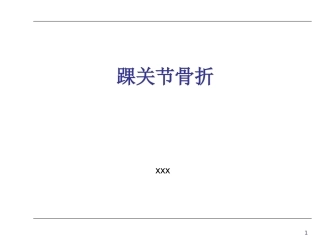 踝关节骨折(2)
