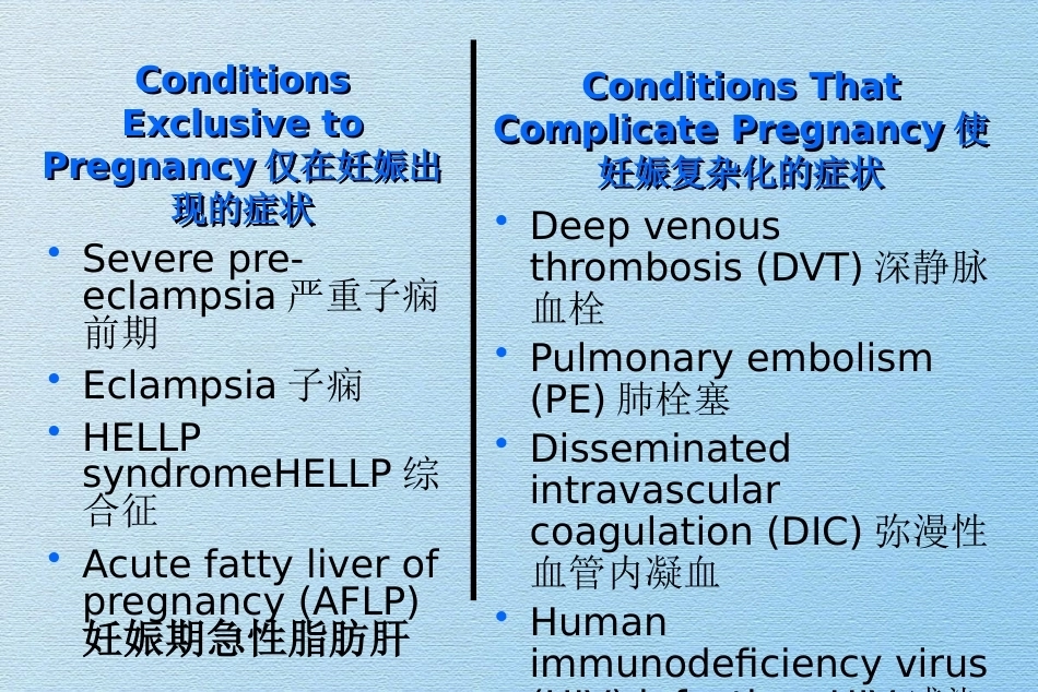 Medical-Complications-of-Pregnancy妊娠内科合并症_第3页