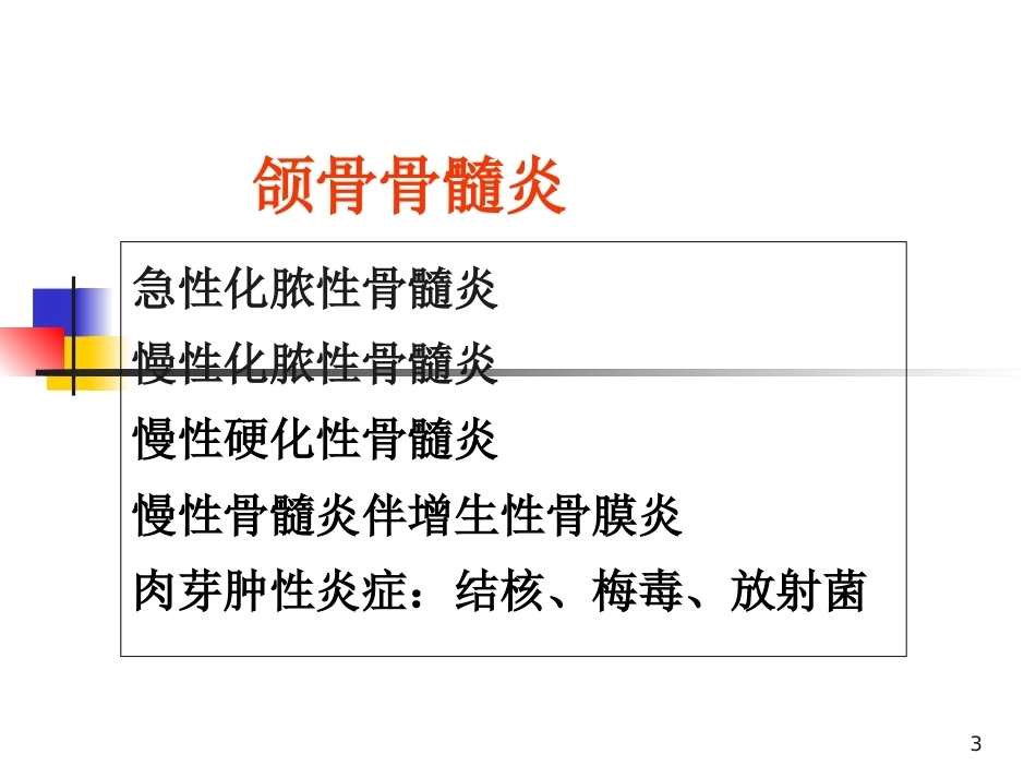 颌骨疾病--口腔组织病理学PPT课件_第3页