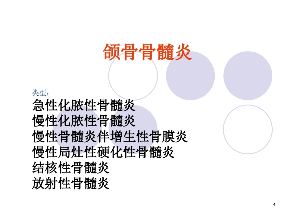 口腔组织病理学课件颌骨疾病_第4页