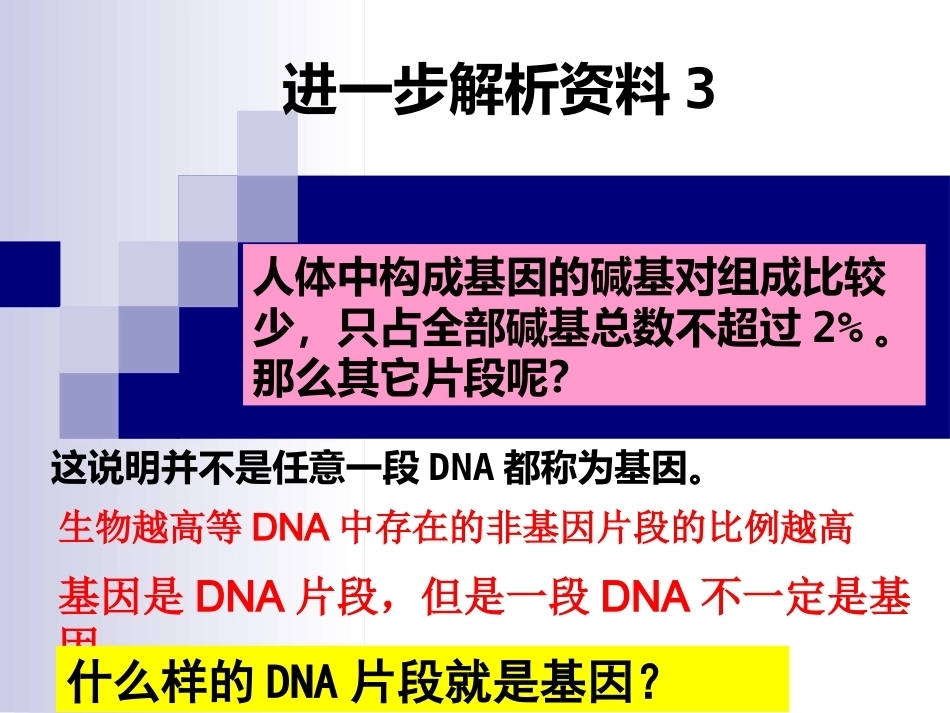 基因是有遗传效应的DNA片段(好)概述_第6页