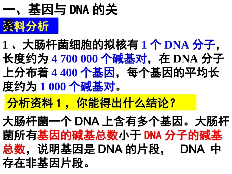 基因是有遗传效应的DNA片段PPT(上课用)_第5页