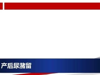 产后尿潴留2