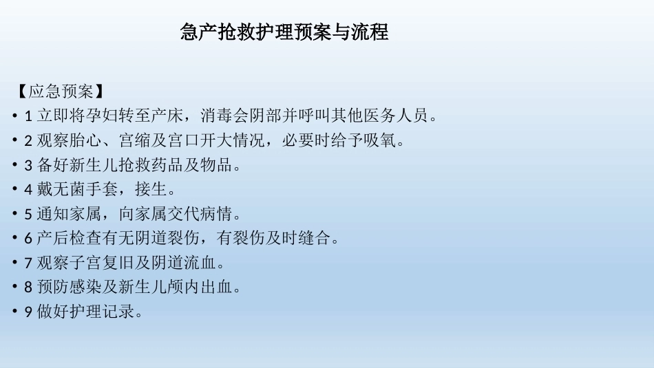 产科护理应急预案_第2页
