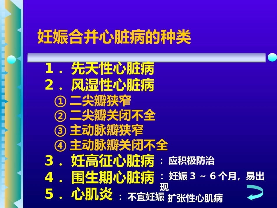妊娠合并心脏病护理业务学习_第4页