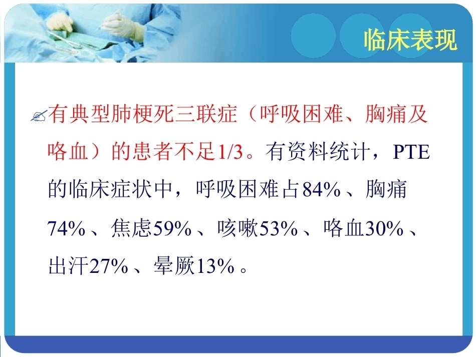 肺栓塞的预防及处理_第13页