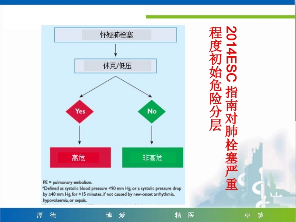 肺栓塞早期识别及治疗_第13页
