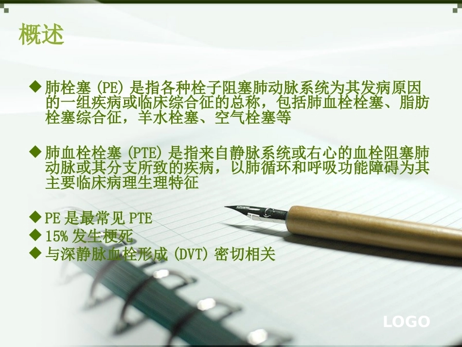 肺栓塞的业务学习PPT_第2页