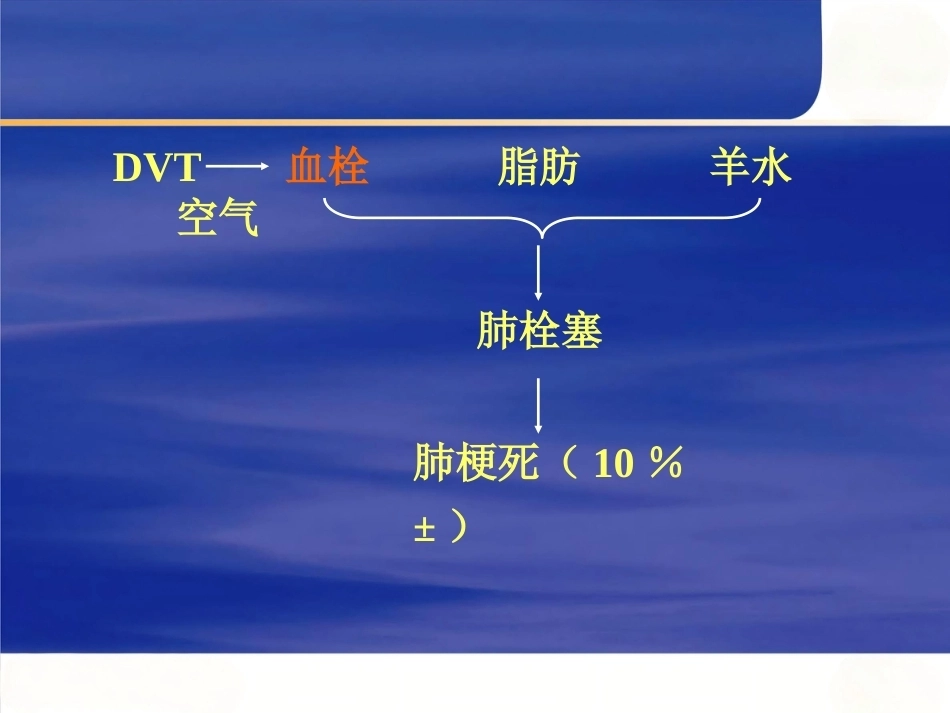 肺栓塞的规范化诊断和治疗_第9页