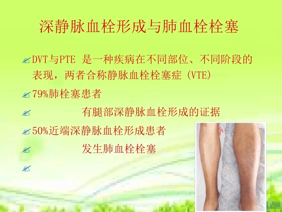 肺栓塞护理与进展_第5页