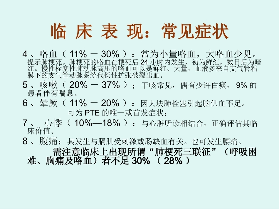 肺栓塞的临床表现_第8页