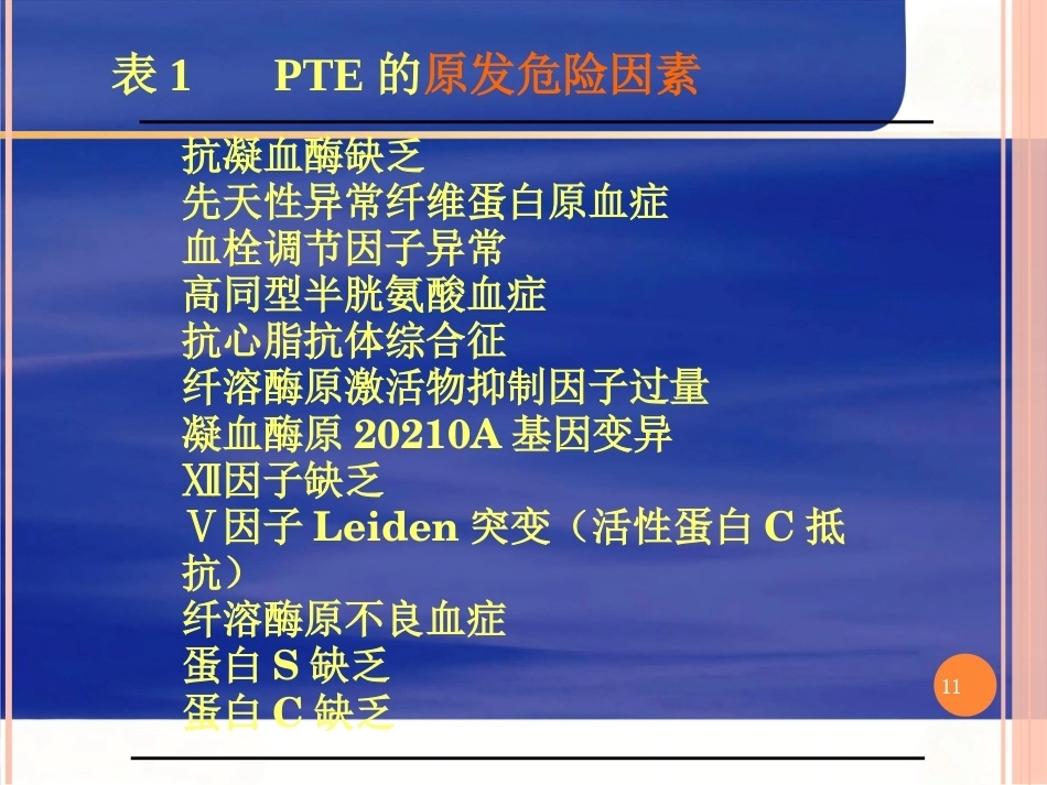 肺栓塞的ppt课件_第11页