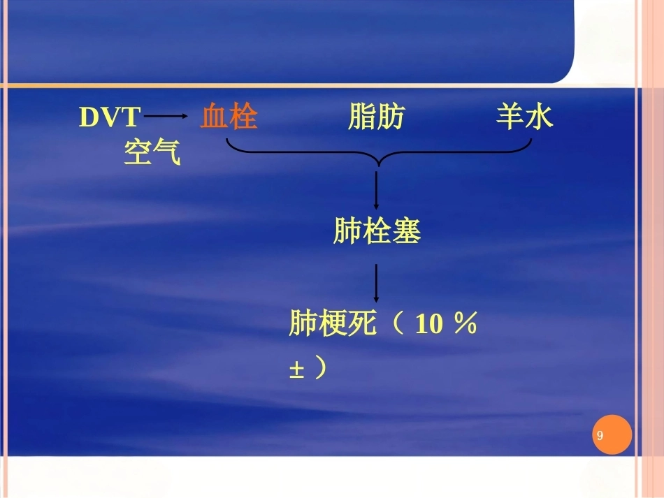 肺栓塞的ppt课件_第9页