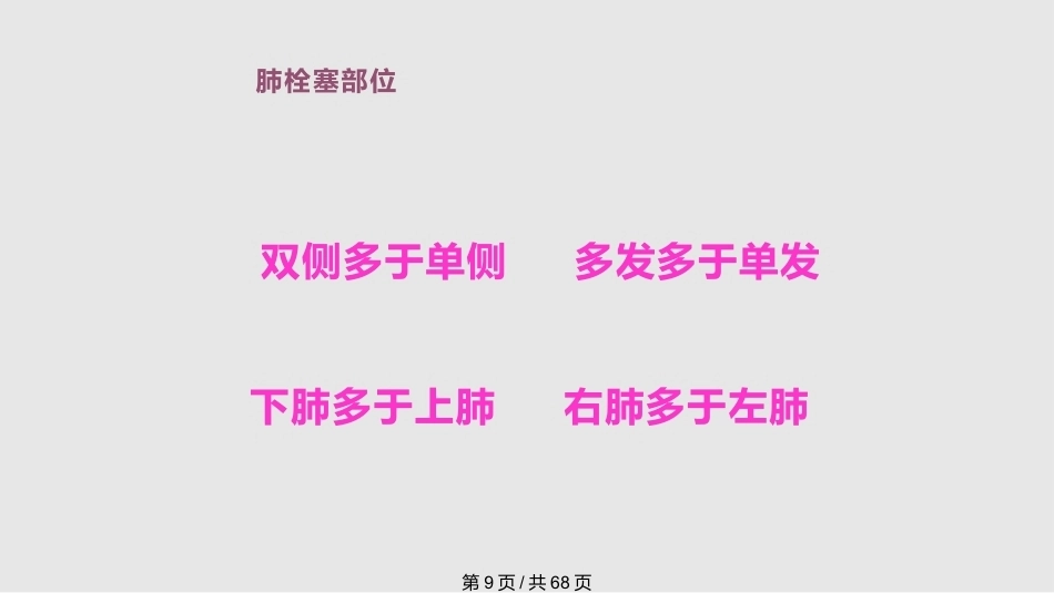 肺栓塞的诊疗进展PPT_第9页