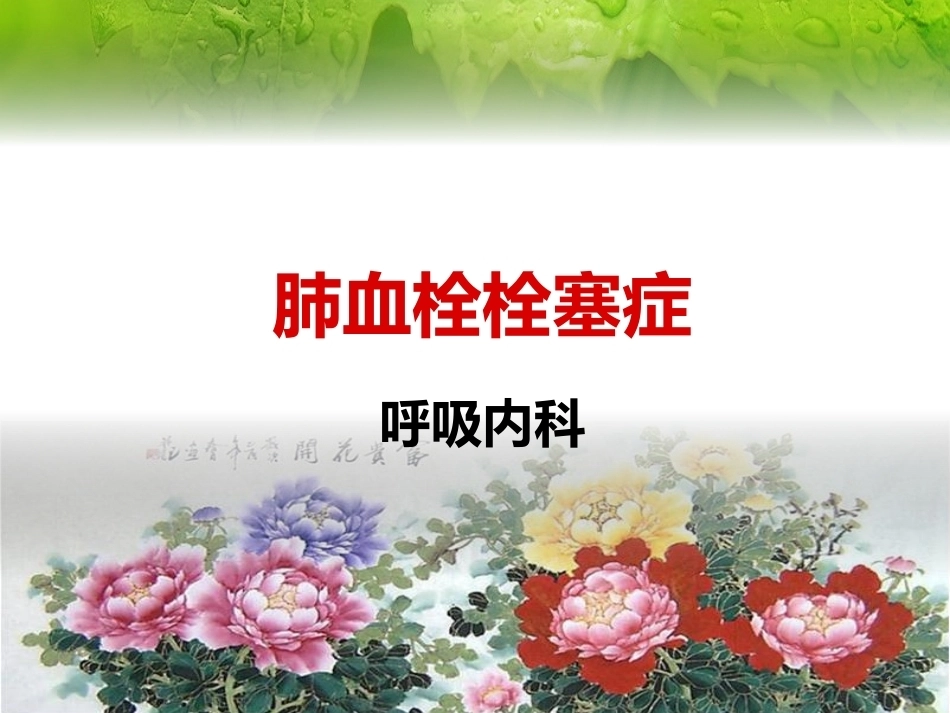 肺栓塞(23)_第1页