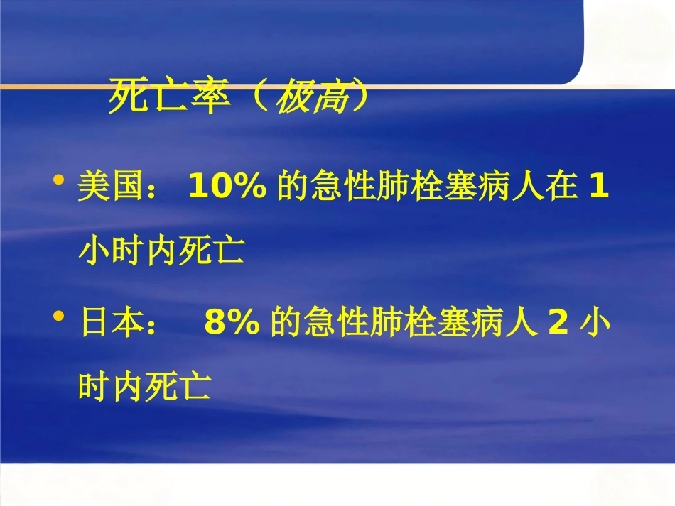 围术期肺栓塞的处理及预防_第6页