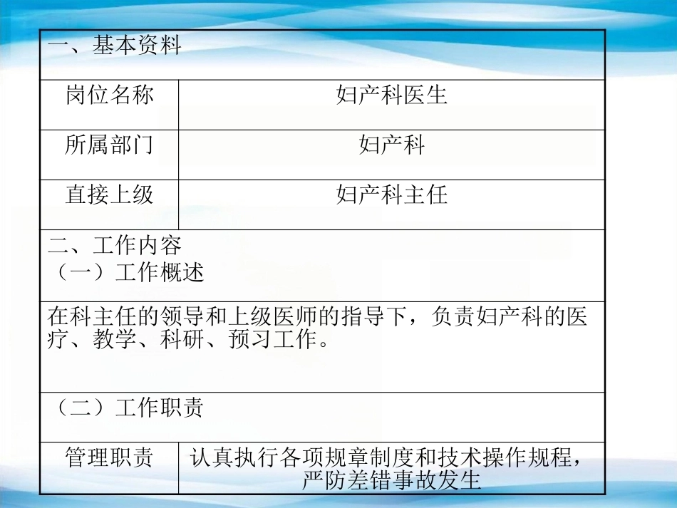 医院妇产科医生绩效管理实施方案_第4页