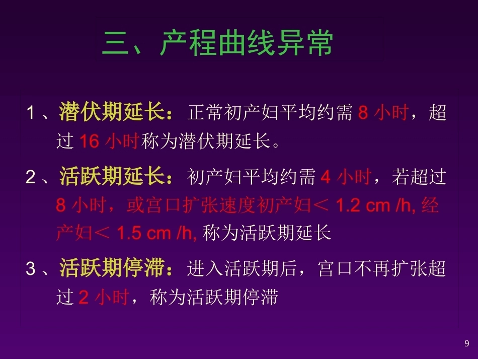 异常分娩的诊断与处理 ppt课件_第9页