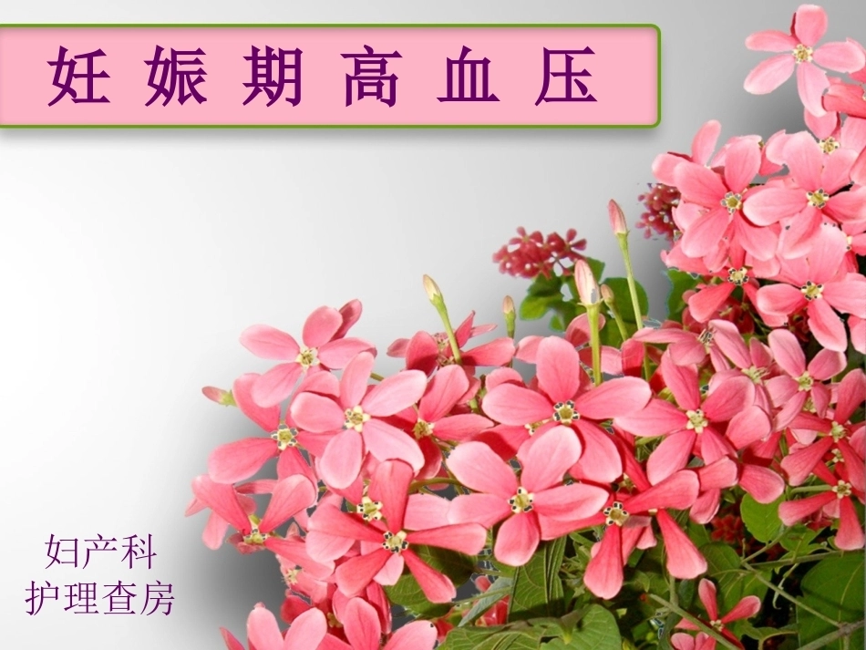 医生护士妊娠期高血压护理诊断及护理措施_第1页