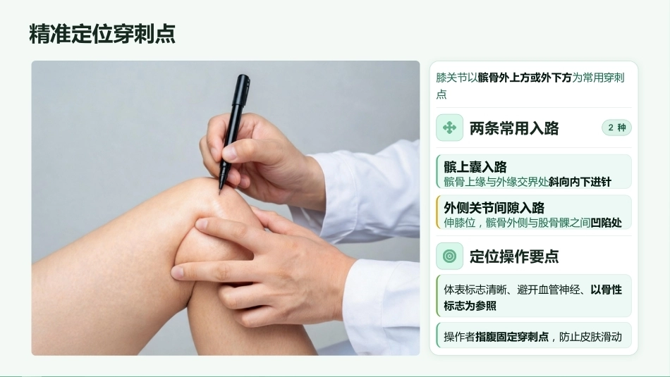 关节腔穿刺教学课件_第12页