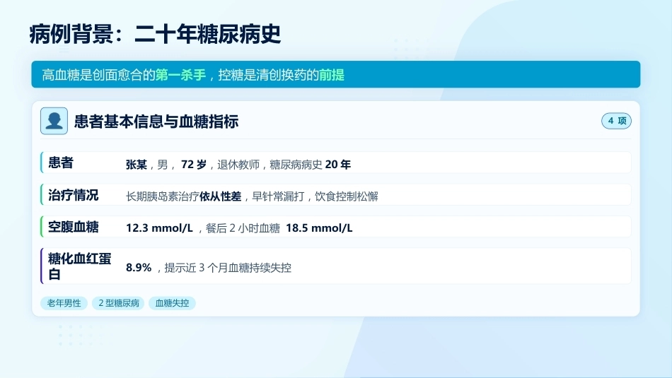 一例糖尿病足坏疽的清创与换药护理_第4页