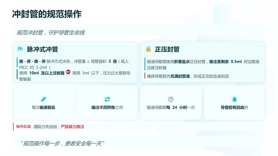 PICC带管出院居家维护与洗澡注意事项_第10页