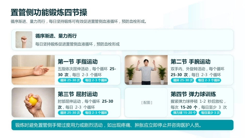 PICC带管出院居家维护与洗澡注意事项_第6页